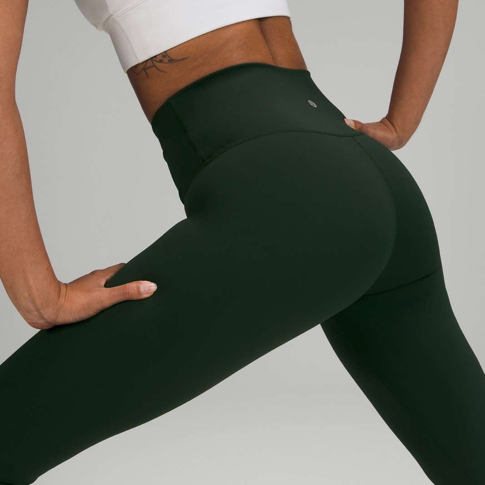 Lululemon Wunder Under Rainforest Green